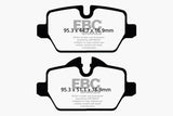EBC 10+ Mini Countryman 1.6 Cooper Redstuff Rear Brake Pads EBC Brake Pads - Performance  AXOPROS