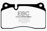 EBC 11-14 Audi TT RS 2.5 Turbo Yellowstuff Front Brake Pads EBC Brake Pads - Performance  AXOPROS