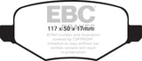 EBC 11-14 Ford Edge 2.0 Turbo Yellowstuff Rear Brake Pads EBC Brake Pads - Performance  AXOPROS