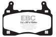 EBC 11-15 Chevrolet Camaro (5th Gen) 6.2 Redstuff Front Brake Pads EBC Brake Pads - Performance  AXOPROS