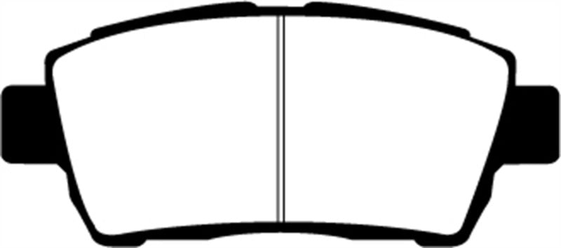 EBC 11-15 Scion IQ 1.3 Redstuff Front Brake Pads EBC Brake Pads - Performance  AXOPROS