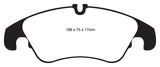 EBC 11 Audi A6 2.0 Turbo Yellowstuff Front Brake Pads EBC Brake Pads - Performance  AXOPROS