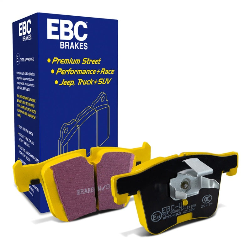 EBC 11+ BMW X3 2.0 Turbo (F25) Yellowstuff Front Brake Pads EBC Brake Pads - Performance  AXOPROS