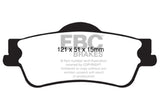 EBC 11+ Chevrolet Caprice 3.6 Yellowstuff Rear Brake Pads EBC Brake Pads - Performance  AXOPROS