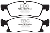 EBC 11+ Dodge Durango 3.6 Extra Duty Front Brake Pads EBC Brake Pads - Performance  AXOPROS