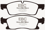 EBC 11+ Dodge Durango 3.6 Extra Duty Front Brake Pads EBC Brake Pads - Performance  AXOPROS