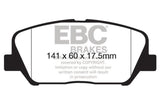 EBC 12-15 Hyundai Veloster 1.6 Turbo Yellowstuff Front Brake Pads EBC Brake Pads - Performance  AXOPROS