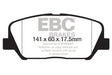 EBC 12-15 Hyundai Veloster 1.6 Turbo Yellowstuff Front Brake Pads EBC Brake Pads - Performance  AXOPROS