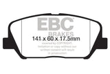 EBC 12-15 Hyundai Veloster 1.6 Turbo Yellowstuff Front Brake Pads EBC Brake Pads - Performance  AXOPROS