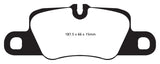 EBC 12-15 Porsche 911 (991) (Cast Iron Rotor only) 3.8 Carrera S Yellowstuff Rear Brake Pads EBC Brake Pads - Performance  AXOPROS