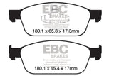 EBC 12-18 Ford Focus ST Bluestuff Front Brake Pads EBC Brake Pads - Racing  AXOPROS