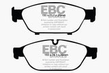 EBC 12+ Audi A6 Quattro 3.0 Supercharged Yellowstuff Front Brake Pads EBC Brake Pads - Performance  AXOPROS