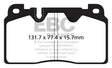 EBC 12+ Audi Q5 2.0 Turbo (Brembo) Greenstuff Front Brake Pads EBC Brake Pads - Performance  AXOPROS