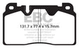 EBC 12+ Audi Q5 2.0 Turbo (Brembo) Redstuff Front Brake Pads EBC Brake Pads - Performance  AXOPROS