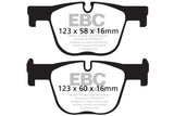EBC 12+ BMW 335 3.0 Turbo (F30) Redstuff Rear Brake Pads EBC Brake Pads - Performance  AXOPROS