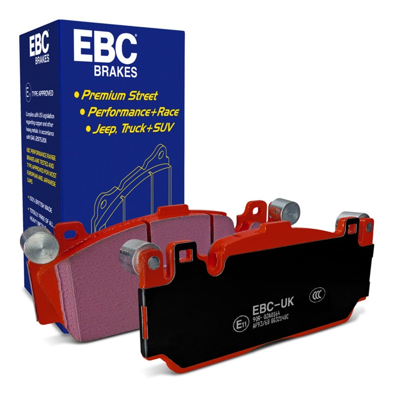 EBC 12+ BMW M5 4.4 Twin Turbo (F10) Redstuff Front Brake Pads EBC Brake Pads - Performance  AXOPROS