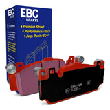 EBC 12+ BMW M5 4.4 Twin Turbo (F10) Redstuff Front Brake Pads EBC Brake Pads - Performance  AXOPROS