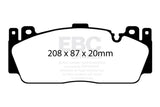 EBC 12+ BMW M5 4.4 Twin Turbo (F10) Yellowstuff Front Brake Pads EBC Brake Pads - Performance  AXOPROS