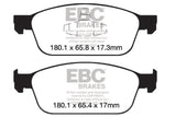 EBC 12+ Ford Focus 2.0 Turbo ST Yellowstuff Front Brake Pads EBC Brake Pads - Performance  AXOPROS