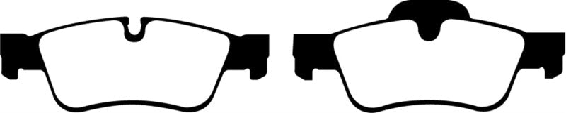 EBC 12+ Mercedes-Benz G63 AMG 5.5 Twin Turbo Redstuff Rear Brake Pads EBC Brake Pads - Performance  AXOPROS