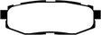 EBC 12+ Scion FR-S 2 Greenstuff Rear Brake Pads EBC Brake Pads - Performance  AXOPROS