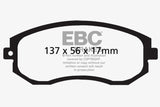 EBC 12+ Scion FR-S 2 Ultimax2 Front Brake Pads EBC Brake Pads - OE  AXOPROS