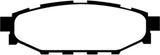 EBC 12+ Subaru BRZ 2.0 (solid rear rotors) Greenstuff Rear Brake Pads EBC Brake Pads - Performance  AXOPROS