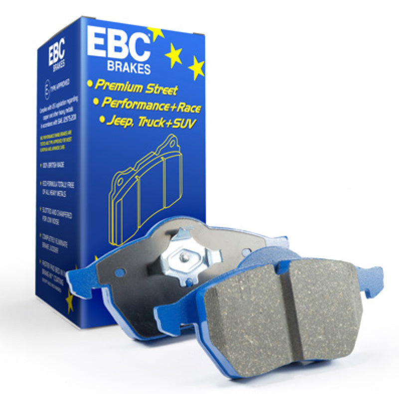 EBC 13-15 Acura ILX 1.5L Hybrid Bluestuff Front Brake Pads EBC Brake Pads - Racing  AXOPROS