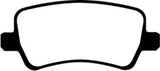 EBC 13-15 Land Rover LR2 2.0 Turbo Yellowstuff Rear Brake Pads EBC Brake Pads - Performance  AXOPROS