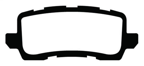 EBC 13+ Acura RLX 3.5 Yellowstuff Rear Brake Pads EBC Brake Pads - Performance  AXOPROS