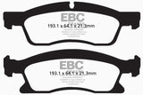 EBC 13+ Dodge Durango 5.7 Greenstuff Front Brake Pads EBC Brake Pads - Performance  AXOPROS