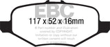 EBC 13+ Ford Explorer 3.5 Twin Turbo 4WD Yellowstuff Rear Brake Pads EBC Brake Pads - Performance  AXOPROS