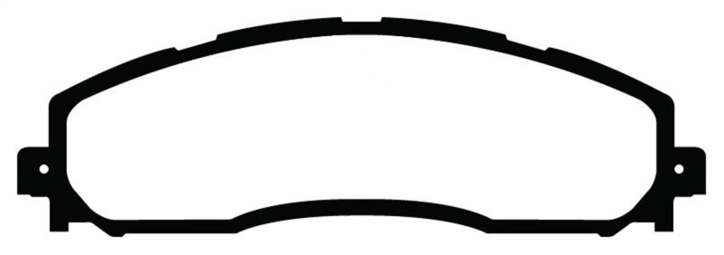 EBC 13+ Ford F250 (inc Super Duty) 6.2 (2WD) Greenstuff Rear Brake Pads EBC Brake Pads - Performance  AXOPROS