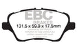 EBC 13+ Ford Fiesta 1.6 Turbo ST Yellowstuff Front Brake Pads EBC Brake Pads - Performance  AXOPROS