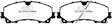 EBC 13+ Infiniti Q50 3.7 Yellowstuff Front Brake Pads EBC Brake Pads - Performance  AXOPROS
