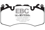 EBC 13+ Land Rover Range Rover 3.0 Supercharged Greenstuff Front Brake Pads EBC Brake Pads - Performance  AXOPROS