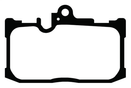 EBC 13+ Lexus GS350 3.5 F-Sport RWD Yellowstuff Front Brake Pads EBC Brake Pads - Performance  AXOPROS