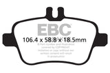EBC 13+ Mercedes-Benz CLA250 2.0 Turbo Ultimax2 Rear Brake Pads EBC Brake Pads - OE  AXOPROS