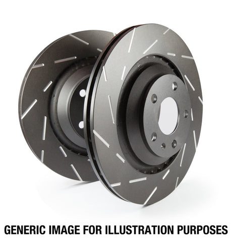 EBC 13+ Subaru Forester 2.5 USR Slotted Rear Rotors EBC Brake Rotors - Slotted  AXOPROS