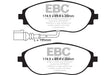 EBC 14-20 Audi S3 2.0 Turbo Yellowstuff Front Brake Pads EBC Brake Pads - Performance  AXOPROS