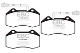 EBC 14+ Alfa Romeo 4C 1.75 Turbo Yellowstuff Front Brake Pads EBC Brake Pads - Performance  AXOPROS