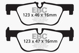 EBC 14+ BMW 228 Coupe 2.0 Turbo ATE calipers Redstuff Rear Brake Pads EBC Brake Pads - Performance  AXOPROS