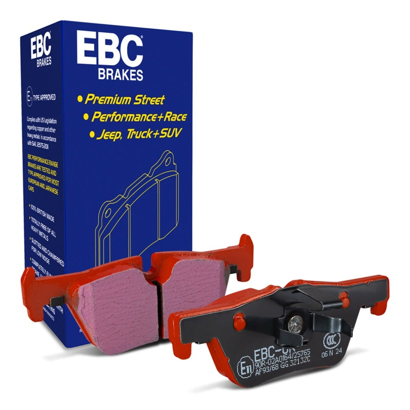 EBC 14+ BMW 228 Coupe 2.0 Turbo ATE calipers Redstuff Rear Brake Pads EBC Brake Pads - Performance  AXOPROS