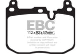 EBC 14+ BMW i8 1.5 Turbo/Electric Yellowstuff Front Brake Pads EBC Brake Pads - Performance  AXOPROS