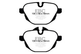 EBC 14+ BMW i8 1.5 Turbo/Electric Yellowstuff Rear Brake Pads EBC Brake Pads - Performance  AXOPROS