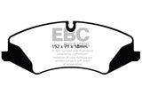 EBC 14+ Land Rover LR4 3.0 Supercharged Greenstuff Front Brake Pads EBC Brake Pads - Performance  AXOPROS
