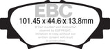 EBC 14+ Mazda 3 2.0 (Japan Build) Redstuff Rear Brake Pads EBC Brake Pads - Performance  AXOPROS