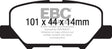 EBC 14+ Mazda 3 2.0 (Mexico Build) Yellowstuff Rear Brake Pads EBC Brake Pads - Performance  AXOPROS