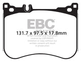 EBC 14+ Mercedes-Benz S550 4.7 Twin Turbo AMG Sport Pkg Yellowstuff Front Brake Pads EBC Brake Pads - Performance  AXOPROS
