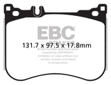 EBC 14+ Mercedes-Benz S550 4.7 Twin Turbo AMG Sport Pkg Yellowstuff Front Brake Pads EBC Brake Pads - Performance  AXOPROS